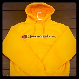 Yellow Champion Hoodie